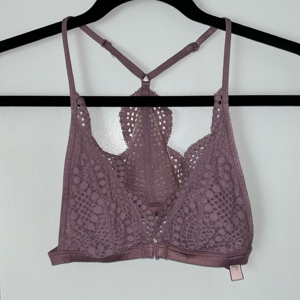 VS lace racerback bralette XS